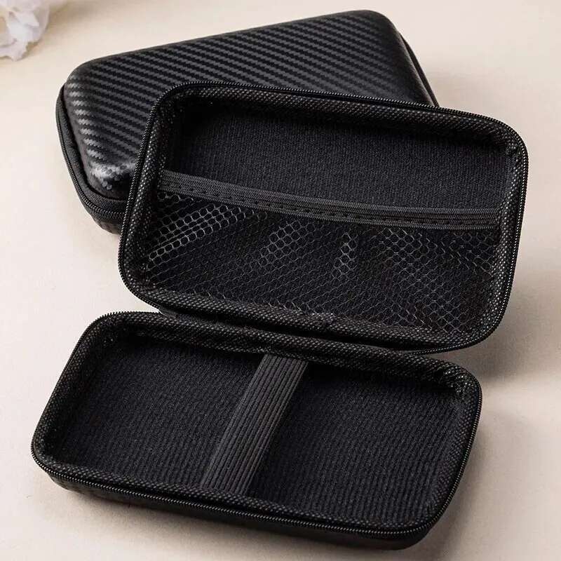 Portable Eva Zipper Pouch Hard U Disk Data Cable Storage Mobile Phone Charger Protection Bag