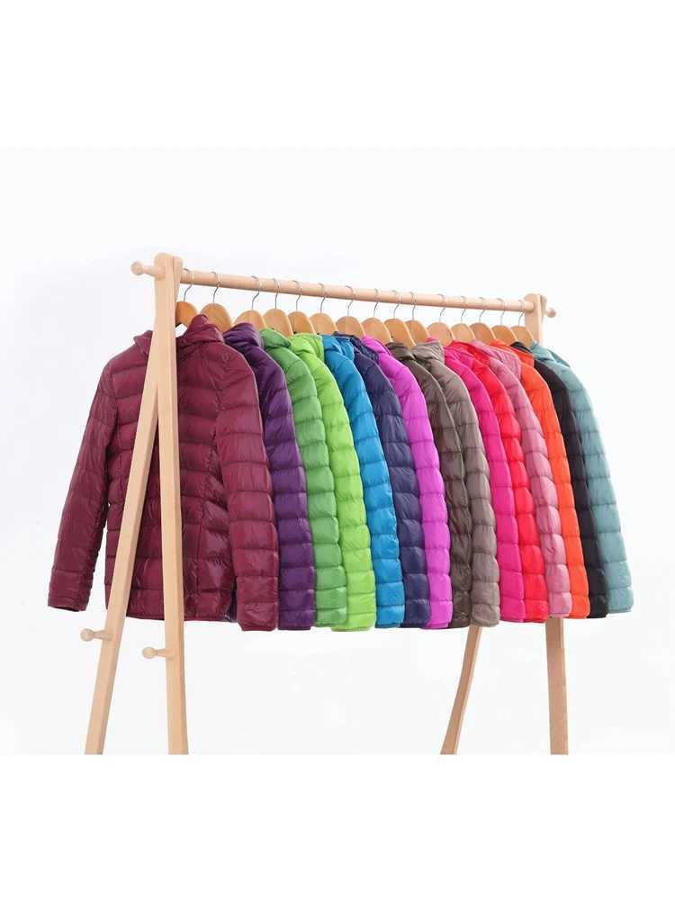 NewBang 8XL 9XL Size Ultra Light Down Jacket Women Autumn Winter Warm Coat White Duck Jackets Female Hooded ParkaX241019