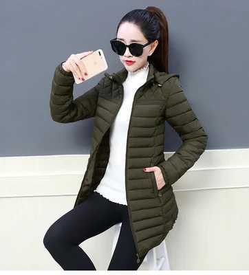 Winter Jacket 2022 Fashion Loose Down Cotton Women Coats Parkas Female Casual Warm Outerwear Hooded Winter Coat Plus Size 6XLX241019