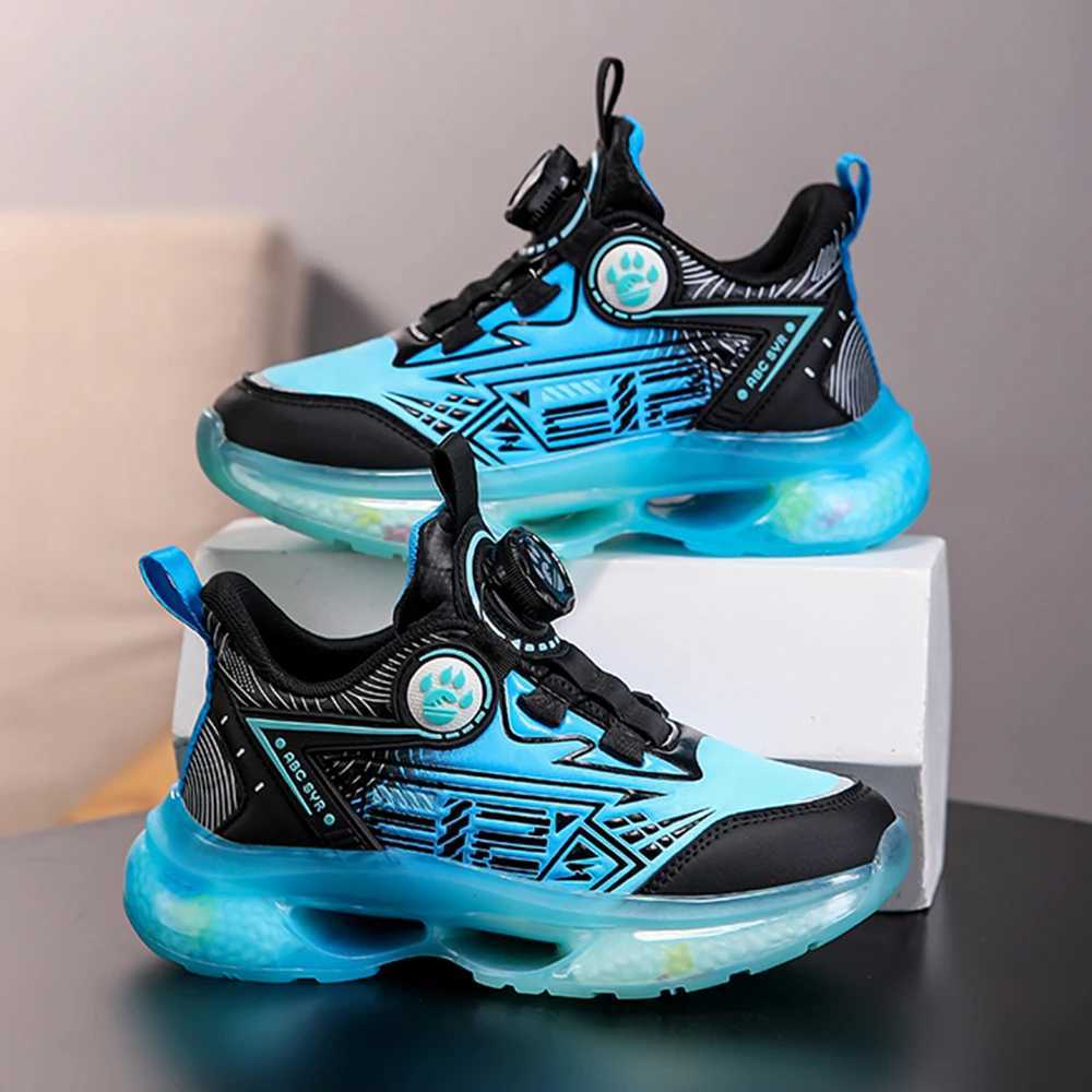 Athletic Outdoor Childrens sports shoes winter leather comfortable flat casual shoes 2024 new outdoor sports tennis anti slip childrens shoes for boys