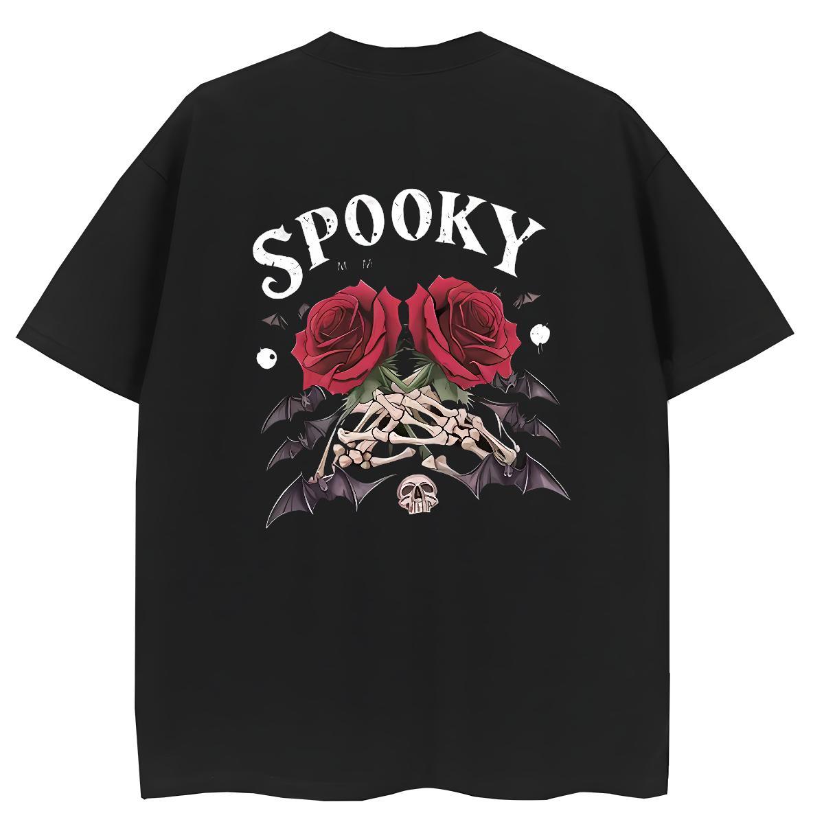 Factory Direct T-Shirts for Women 230g Cotton Breathable Soft Home Outdoor skull Woman Tshirt Comfortable Cartoon Anime Tee Shirt