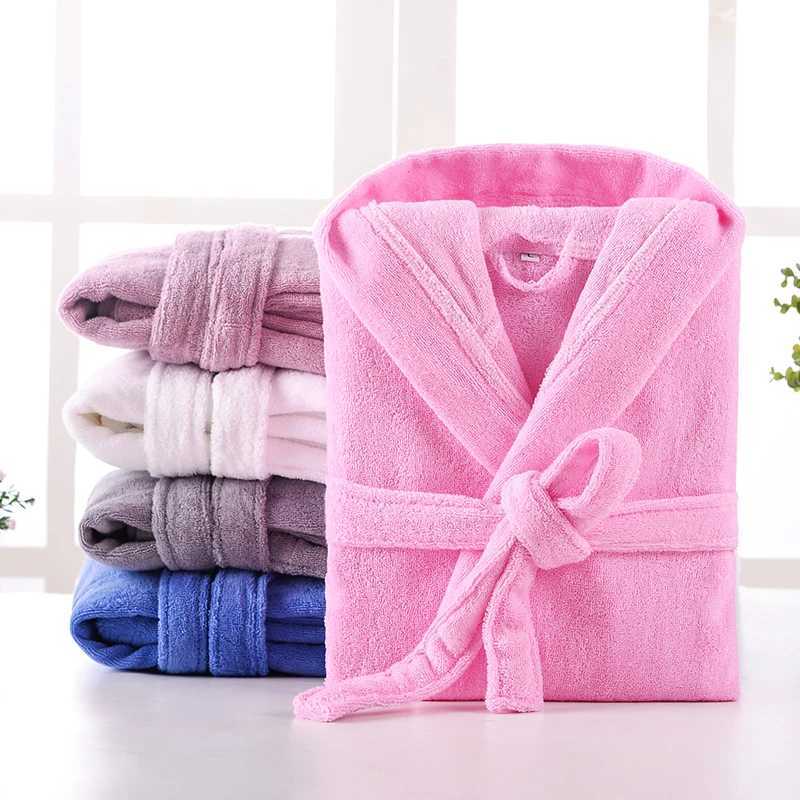 Hooded Bathrobe Men 100% Cotton Long Terry Towel Big and Tall Towel Bathrobe Male Terry Cloth Bath Robe Sleeping Dressing GownXJ241018