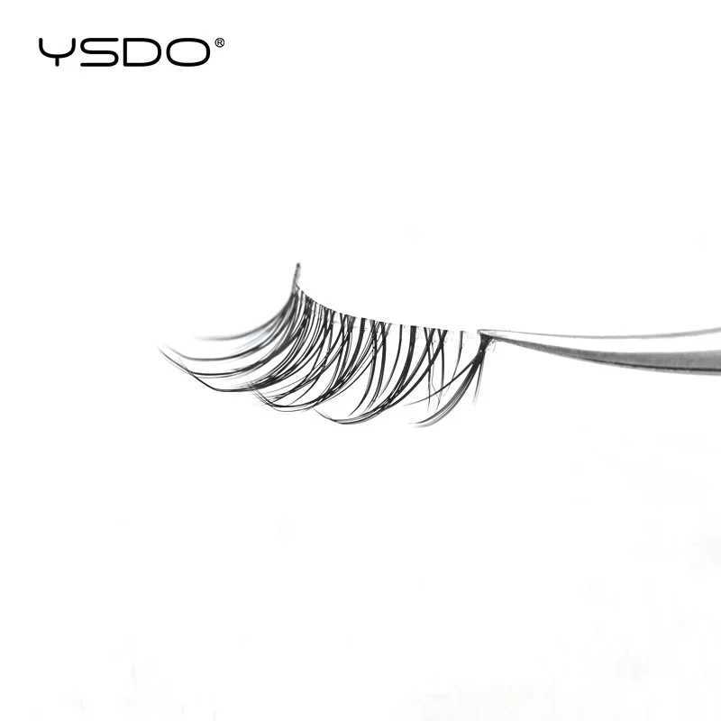 YSDO 3/5Pairs Manga False Eyelashes Wet Lashes Cross Anime Cosplay Spiked Eyelashes Naturally Soft Korean Makeup Lash ExtensionXJ241019