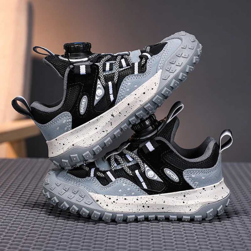Athletic Outdoor Childrens casual shoes rubber wear-resistant outsole running shoes fashionable and comfortable childrens sports shoes H241019