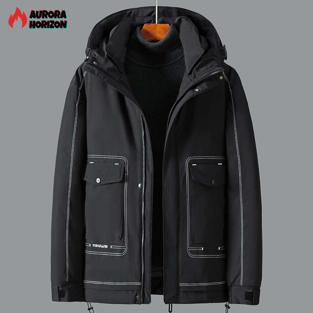 ZOZOWANG Plus 11Xl Parkas Winter Jackets Men Thickened Jacket Warm Hooded Coats Big Size Male Outerwear High Quality