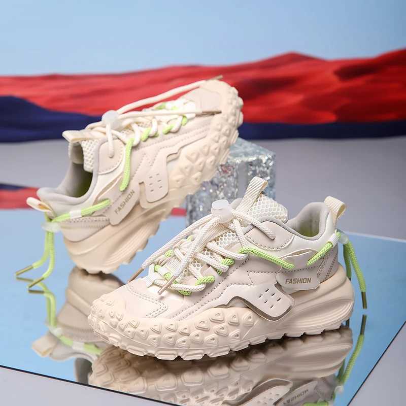 Athletic Outdoor Childrens sports shoes for boys and girls running tennis shoes lightweight and breathable sports H241019