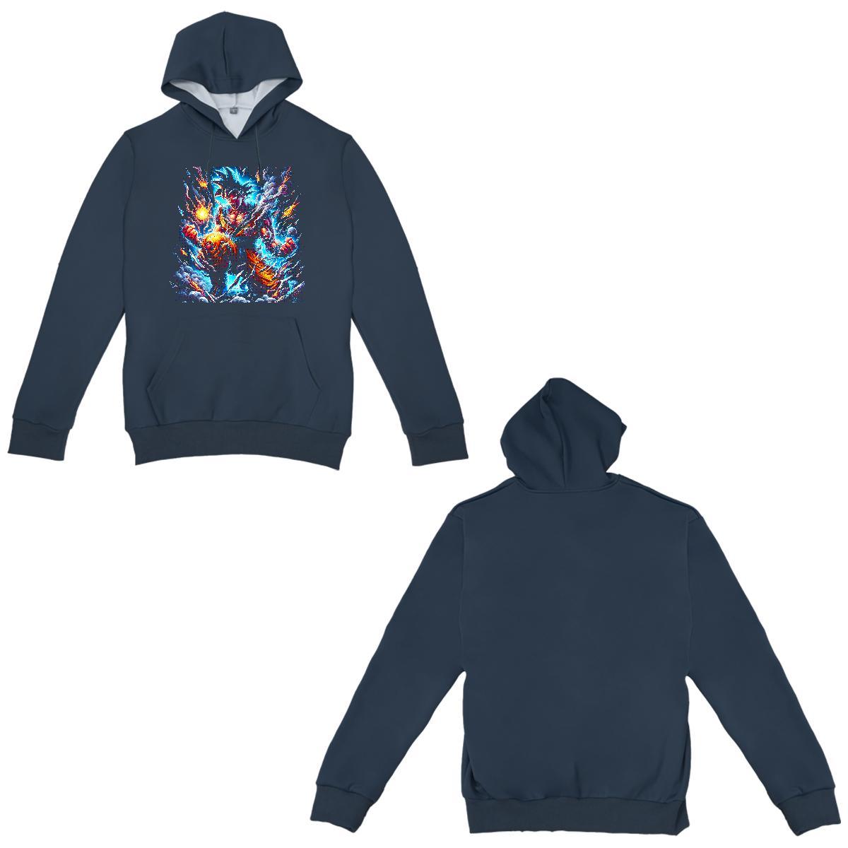 Wholesale Hoodie Breathable Comfortable Men Hoodie Oversized 3XL Top Hoody Anime Printing Street 350g Cotton