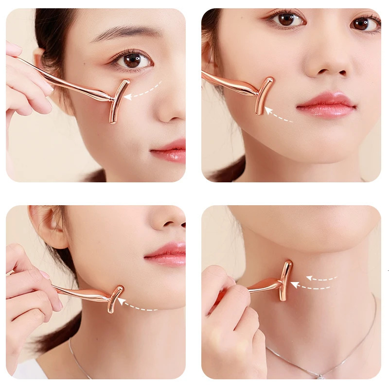 Brainbow Eyes Roller Cream Massage Stick Lifting Face Firming Tools 241008