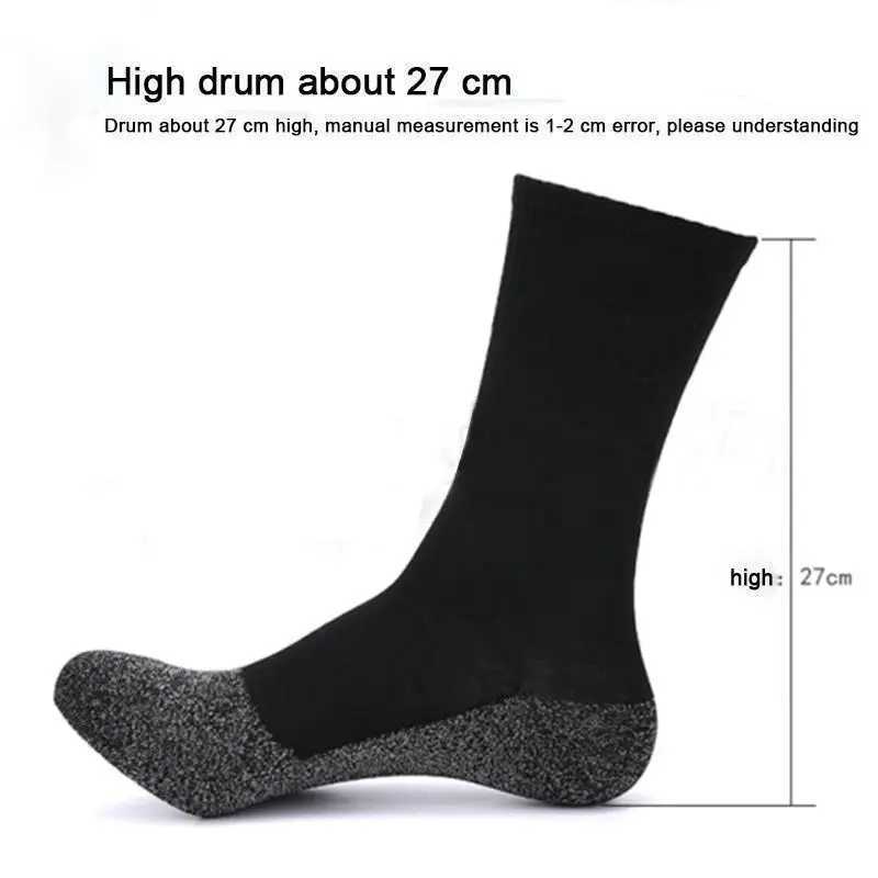 Dropshiping Winter 35 Below Aluminized Fibers Socks Keep Feet Warm and Dry Men and Women Aluminum Fiber Sock Gift Christmas 1121XJ241019