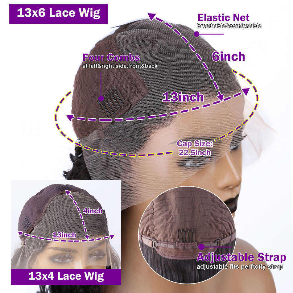 30 32 Inch Highlight Honey Brown Curly Front Human Hair Wigs 13x6 13x4 Ombre Colored Deep Wave Lace Frontal Wig