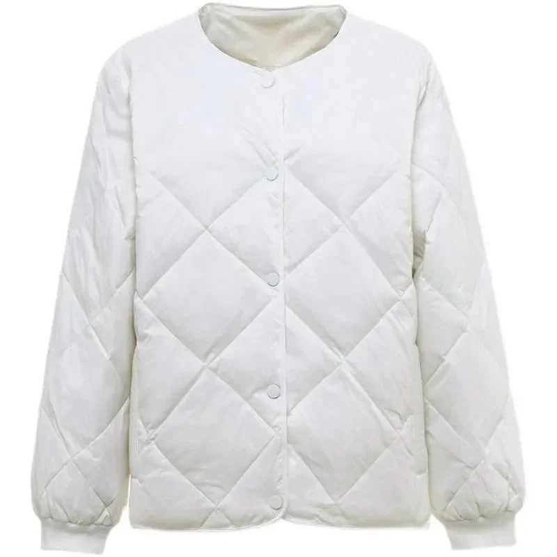 New Autumn Winter Jacket Parkas Warm Quilted Lightweight Women Coat Cotton Padded Jacket Cheap Wholesale Womens ClothingX241019