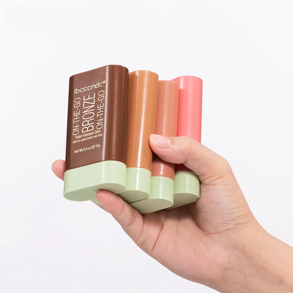 Ibcccndc Bronzer Stick Makeup Contour Warm Glow 3Dtinted Moisture Waterproof Long Lasting Brighten Highlighter Contouring Blush Eyeshadow 3 Ing ing