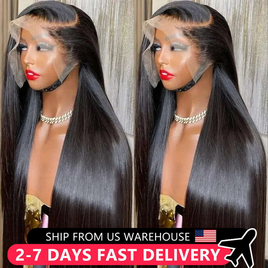 HD Lace Inch Wig x Human Hair Wigs Bone Straight Front Indian Closure PrePlucked For Women s