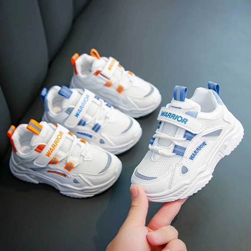 Athletic Outdoor 2024 Boys and Girls Sports Shoes Summer Big Kids Breathable Childrens Shoes Girls Dad Shoes Boys Size26-37 H241019
