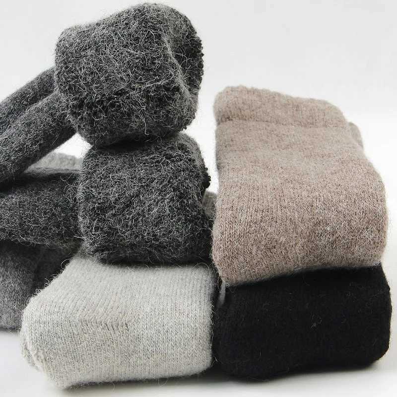 New Super Thick Men Socks High Quality Merino Wool Socks 3pairs/lot Mens socks Classic Business Brand Winter Socks Men Big SizeXJ241019