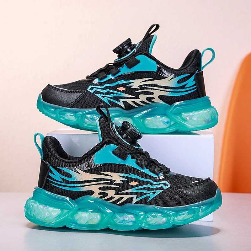 Athletic Outdoor Boys Girls Sneakers Kids Tennis Shoes for Walking/Running Lightweight Breathable Gym H241019 Q1PY
