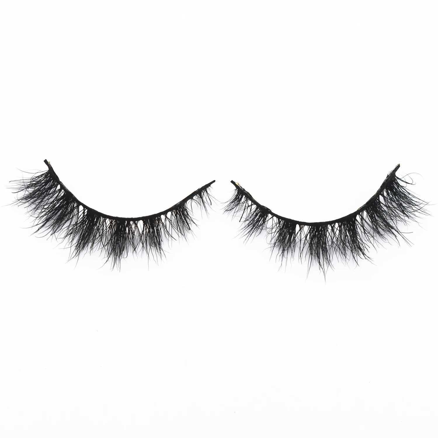 Mink Eyelashes 3D Mink Lashes Thick HandMade Full Strip Lashes Cruelty Free Mink Lashes False Eyelashes Makeup Lashes ExtensionXJ241019