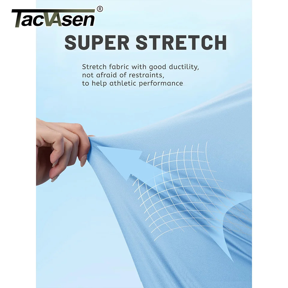 Takvasen Mens Sunscreen T-shirt Summer UPF 50Long Sleeve Performance Fast Drying Breathable Hiking Fish T-shirt UV Protection 241018