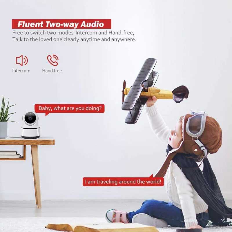 Camera HD 1080P Smart Home WiFi Camera Indoor IP Security Surveillance CCTV 360 PTZ Motion Detection Baby Pet Monitor WiFi Securite Cam Z250210