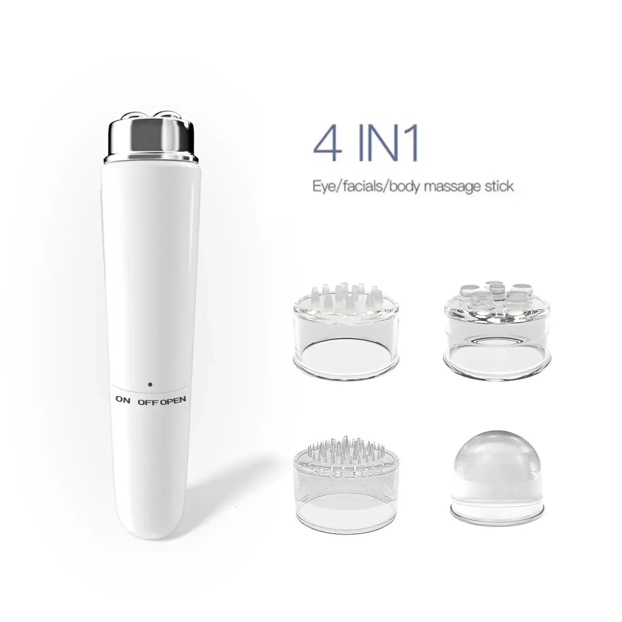 4 In 1 Electric Massager Micro Vibration Eye Beauty Instrument For Relax Dark Circles Bags Puffiness Massage 241008