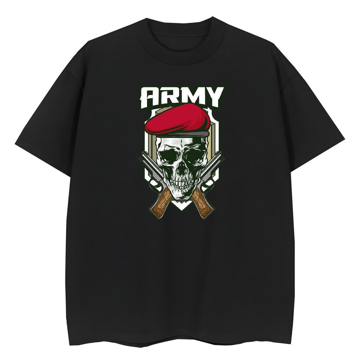 Stylist Woman T Shirts 230g Cotton Crew Neck Breathable Casual Beach skull Unisex Tshirts Comfortable Oversized L-4XL Polos