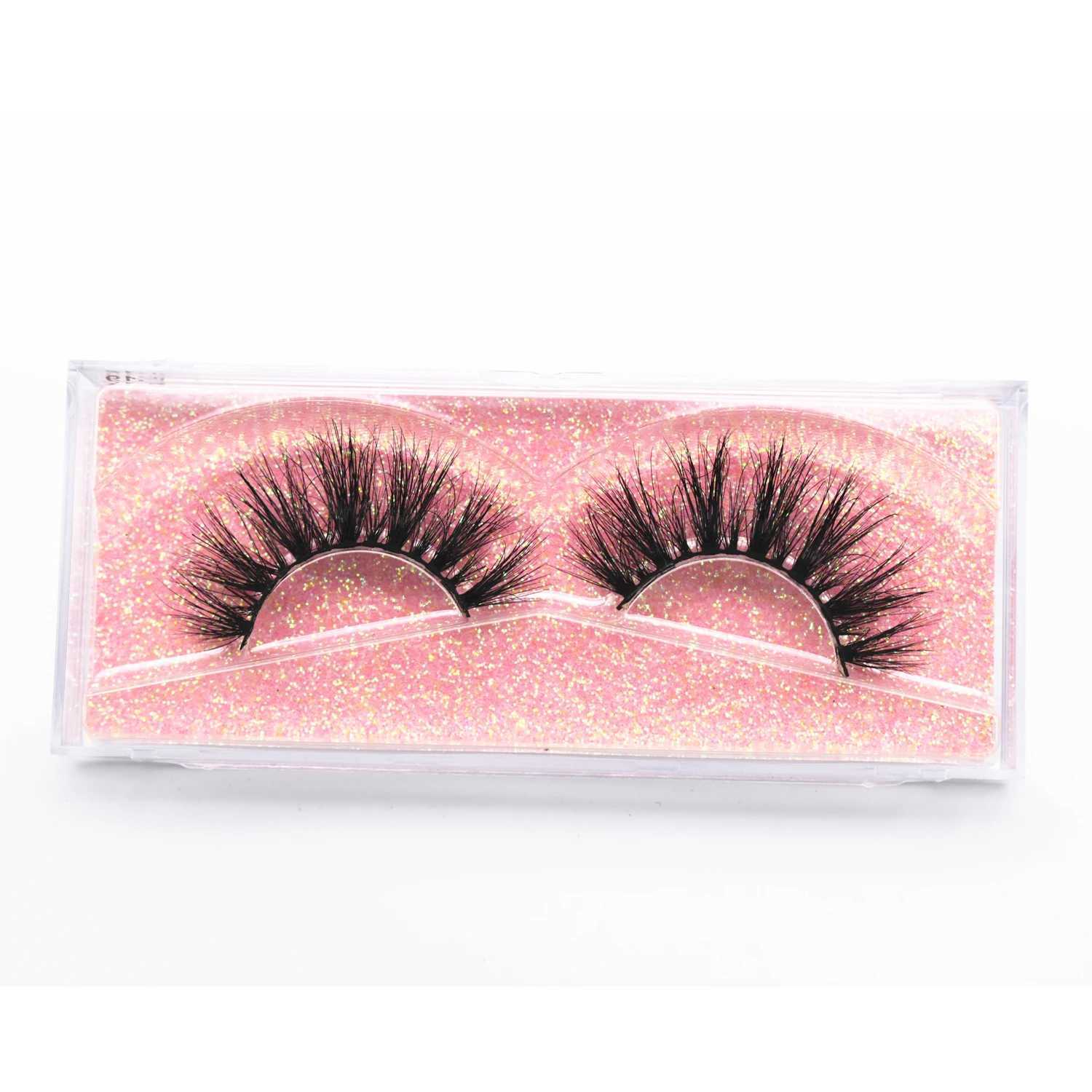 Wispy Mink Eyelashes 3D Mink Lashes Handmade Lashes Fluffy Mink Lashes Cruelty-free Mink Lashes False Eyelashes Makeup Fake LashXJ241019