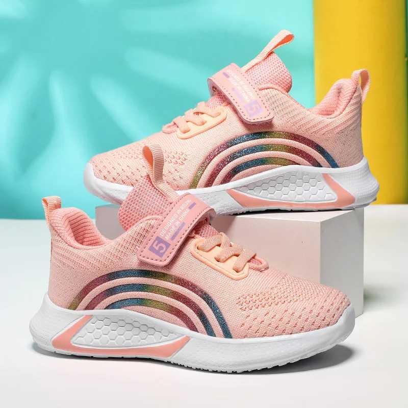 Athletic Outdoor Girls Sneakers Toddler Little Kids Tennis School Walking Shoes H241019