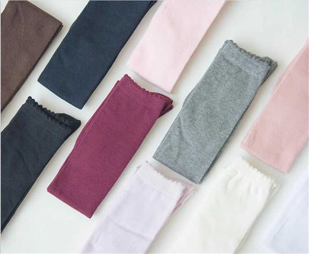 Socks Hosiery Womens Overkn Socks Stockings solid color Lolita dress socks B418 Y24083304SF1