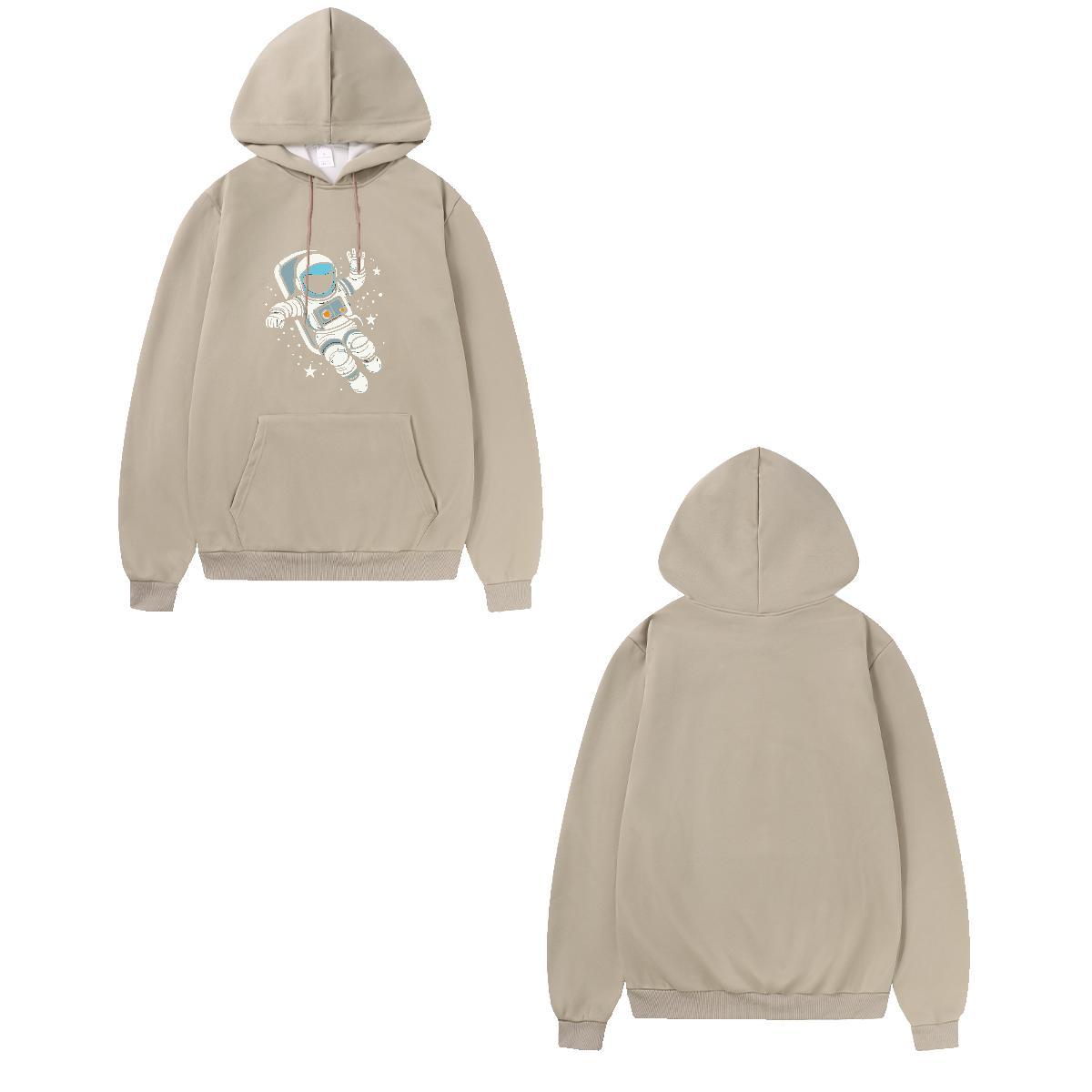 Customized Men Hoodie Breathable Hooded Collar Cool Design Mens Hoodie Cartoon Print Top Hoodie Home Outdoor 350g Cotton