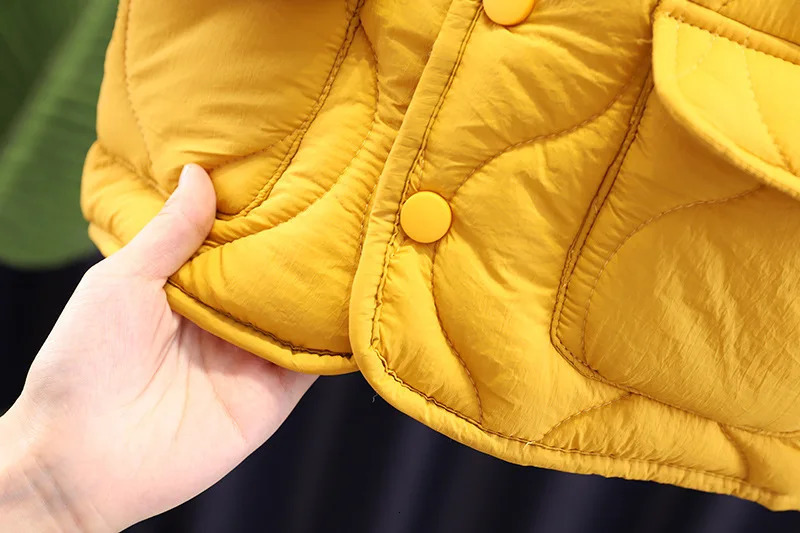 Baby Winter Kids Girls Coats Lamb Wool Plus Velvet Thick Toddler Children Outwear 16 Year Boys Cotton Jackets 241018