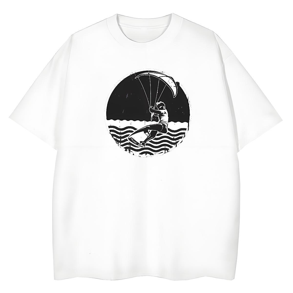Fashion T-Shirts for Women 230g 100% Cotton Breathable Short Sleeve Casual Daily Wear character Women Tees Nice DIY Anime Printed Tops Shirt