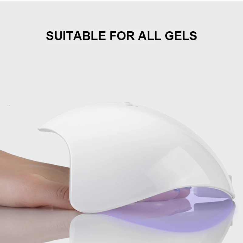 Arte Clavo UV LED Light 12W Portable Star 1 Dry Nail Lamp 30/60/90s Timer USB Cable Home Use Connector Varnish Nail Art Tool 241018