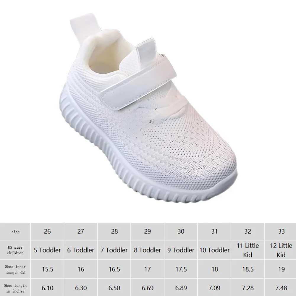 Athletic Outdoor Childrens sports shoes anti slip running flexible and breathable casual shoes for children H241019