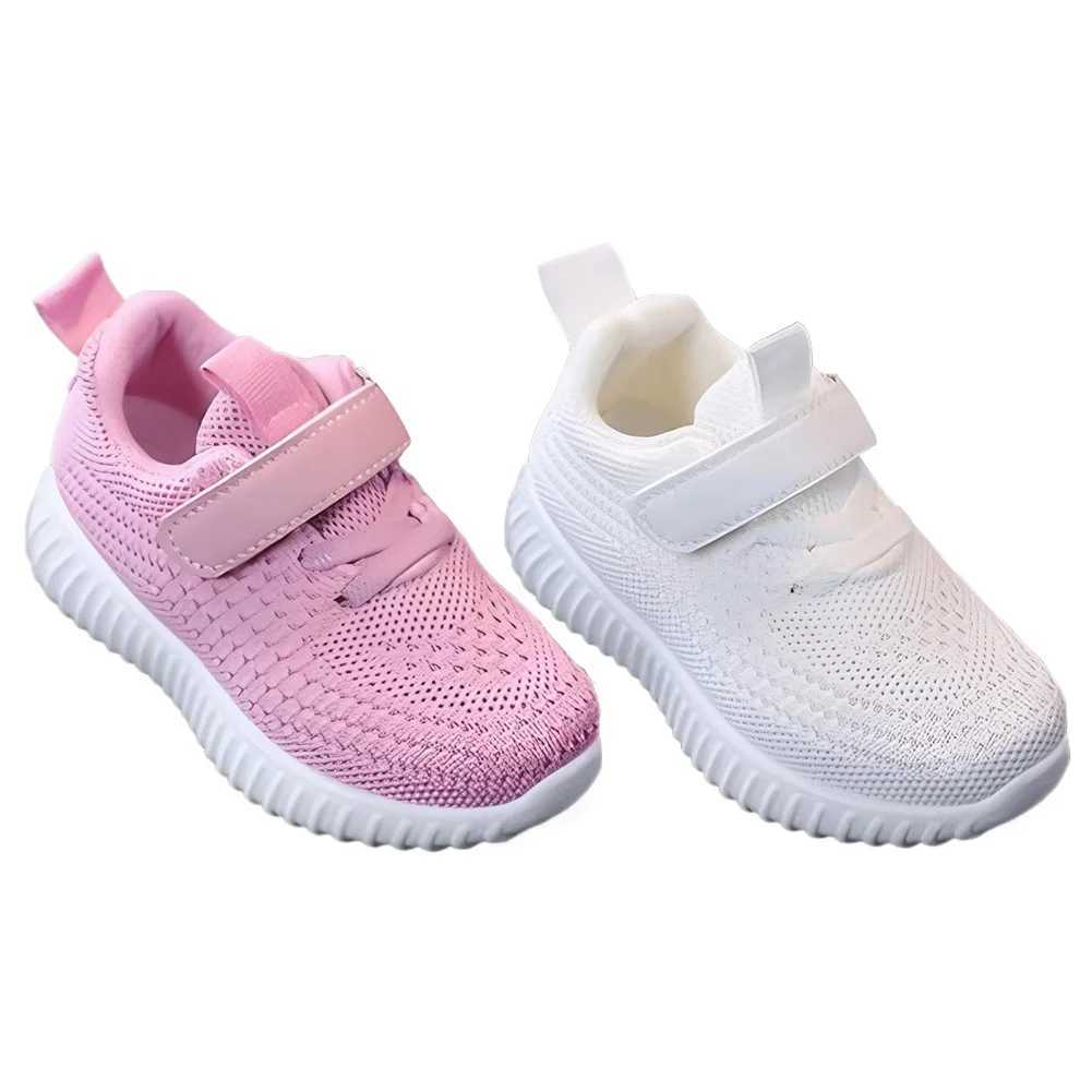 Athletic Outdoor Childrens sports shoes anti slip running flexible and breathable casual shoes for children H241019