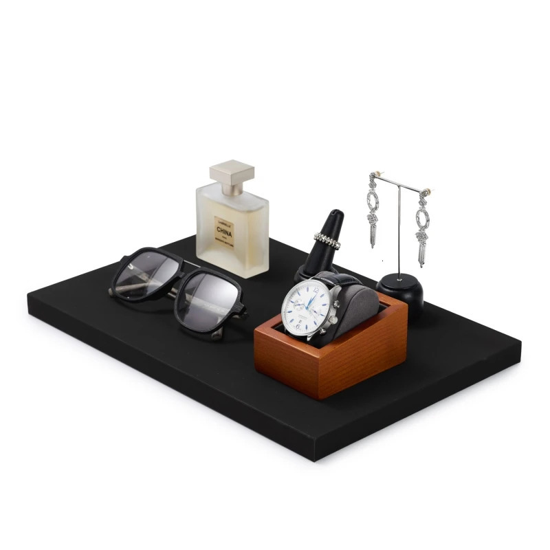 Oirlv Wooden Watch Stand Storage Box Solid Wood Watch Stand Display Stand Wooden Watch Stand Storage Box 241018