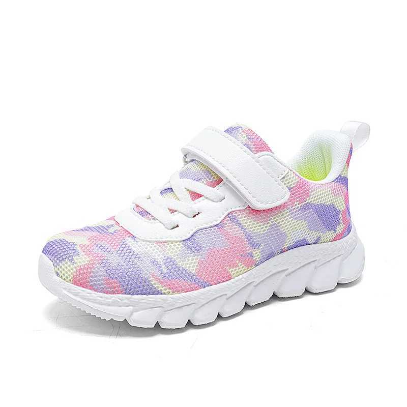 Athletic Outdoor Girls Sneaker Shoes breathable comfortable sport shoes H241019