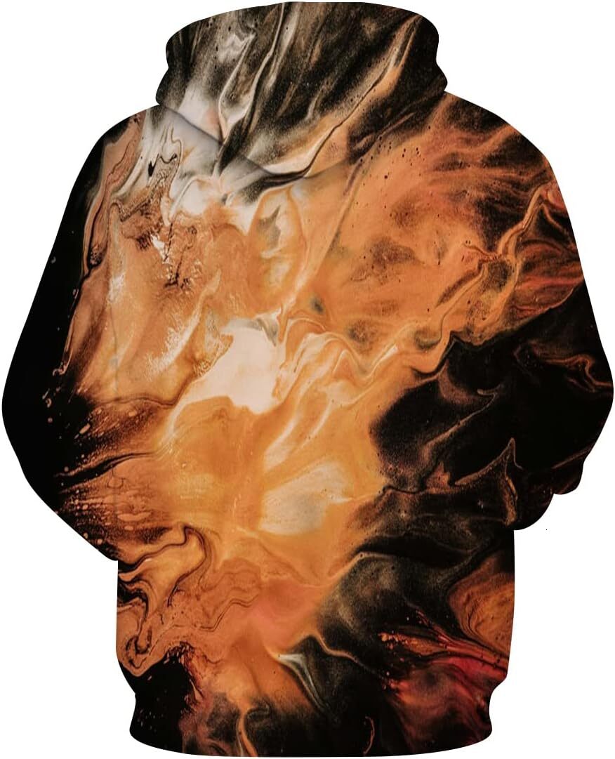 Hoodie for Mens Womens Trippy Funny Sweatshirt Novelty Art Pattern Hoodie Graphic Hoodies sweatshirt Pullover Long Sleeve breathable