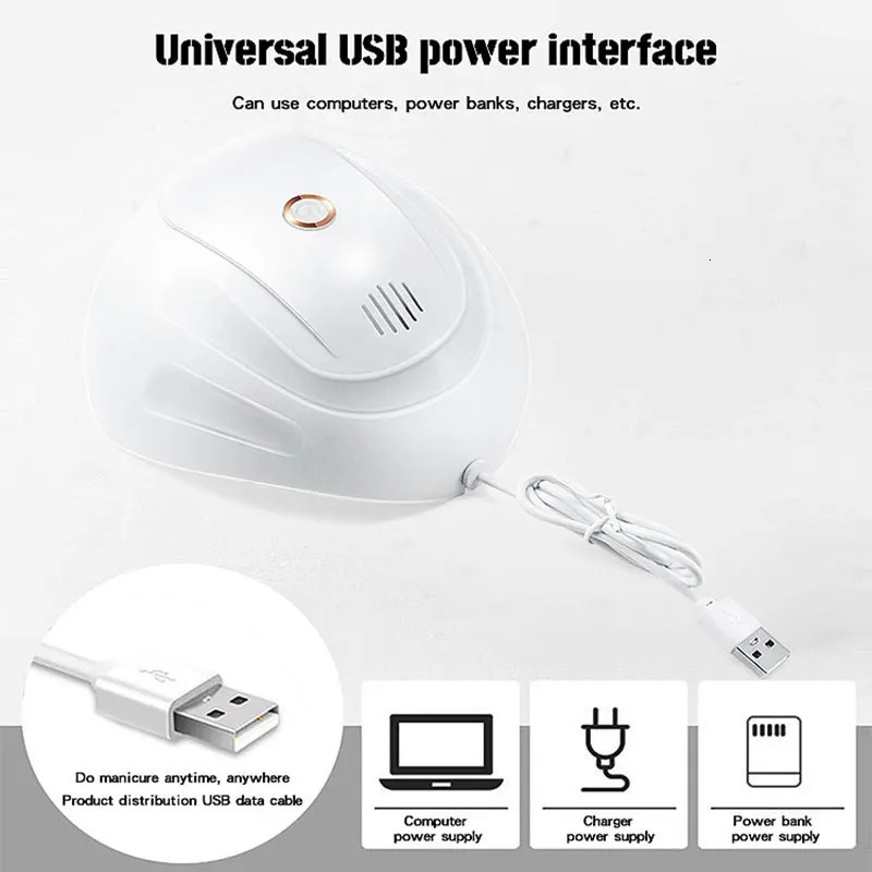 UV nail drying lamp with automatic sensor 18 UV LED lamps suitable for all gel professional ergonomics foot nail treatment equipment 241018