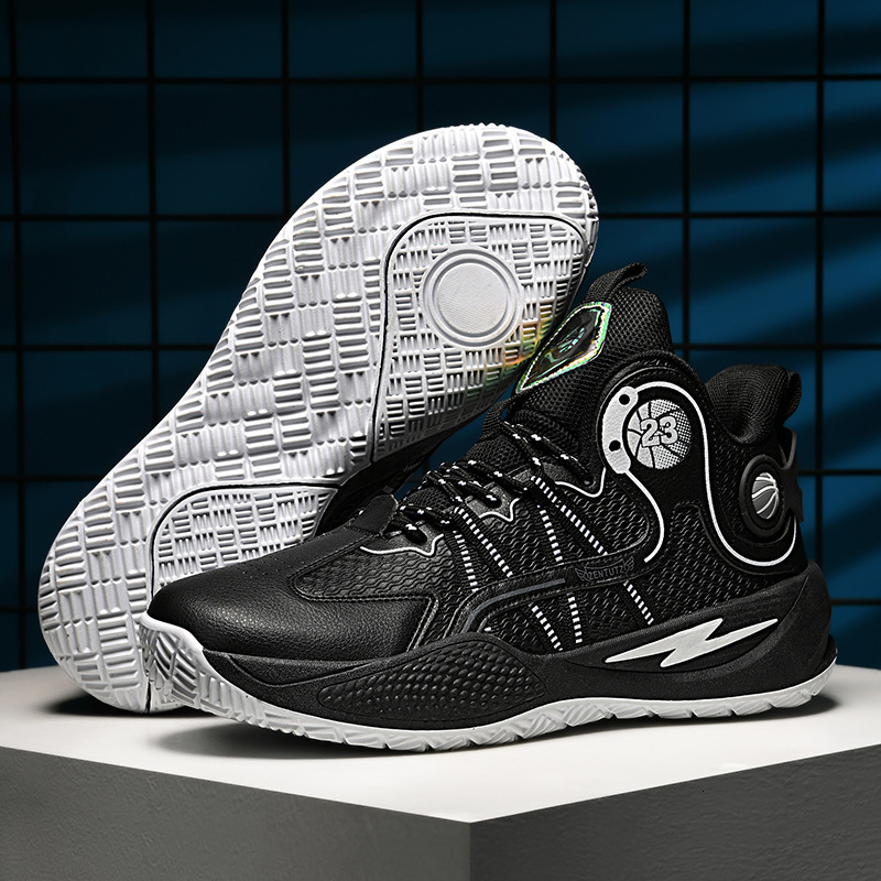 New basketball men, high top sports boots middle school students, cement sports shoes for men
