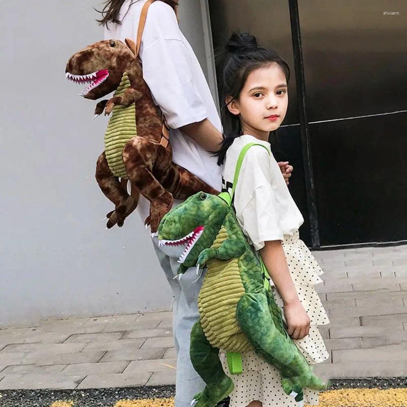 2025 NEW Backpack Plush Bags Toys Kids For Boys Girls Doll Bag Korean Style Handbag Children Cute Small Dianosaur Backpacks zhanyishengli