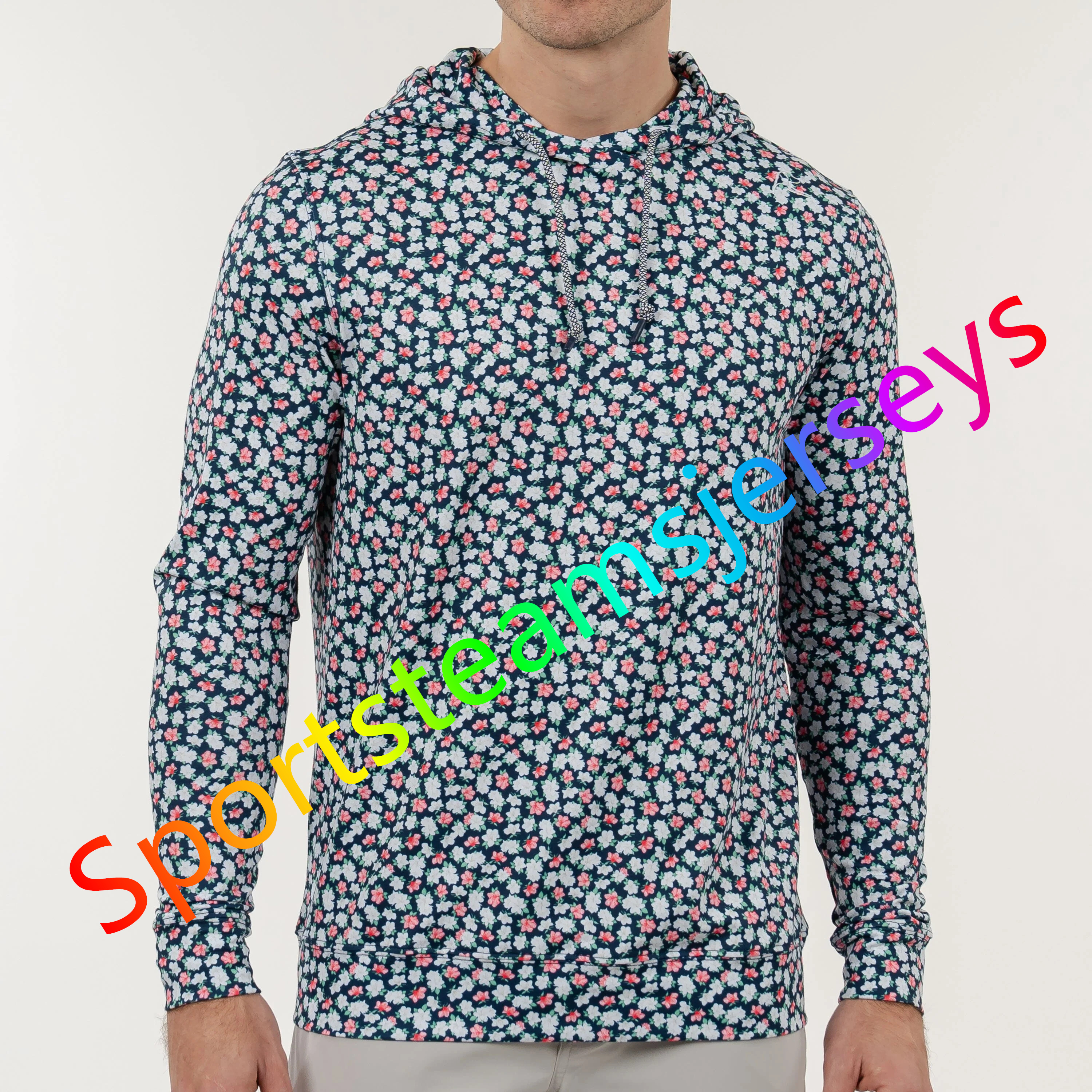 Breathable Men's Performance Hooded Sweatshirt Ideal for Active Lifestyle