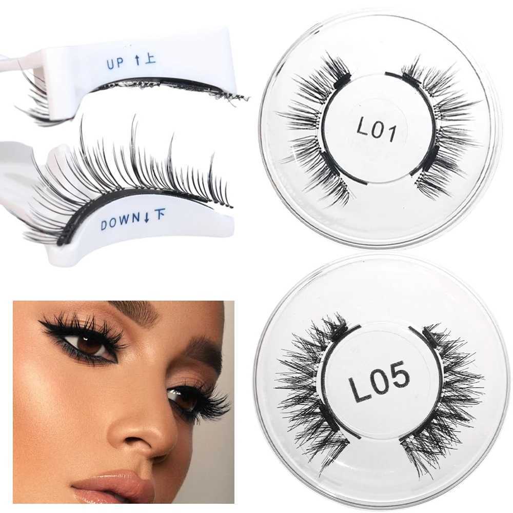 3D Magnetic False Eyelashes Set Reusable Natural Wispy Magnetic Fake Eyelash Easy To Wear No Glue Magnet Lashes with ApplicatorXJ241019
