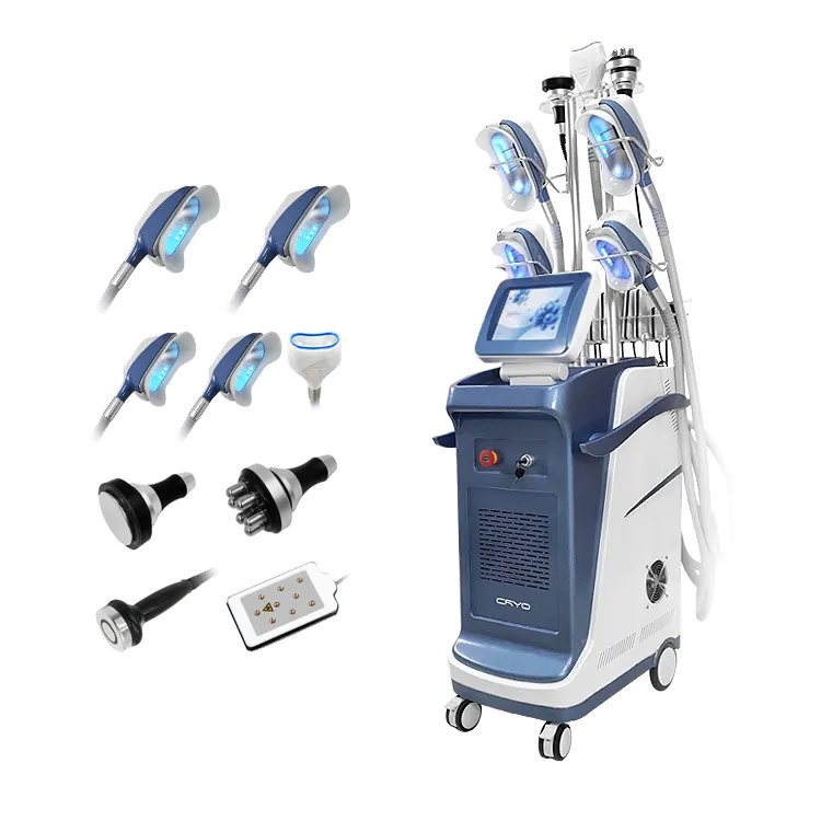 360 Angle Surrounding Frozen Fat Melting Slimming Machine Frozen Fat Laser 40k Cavitation Body RF Facial RF Freezing Fat Reduction Double Chin Removal