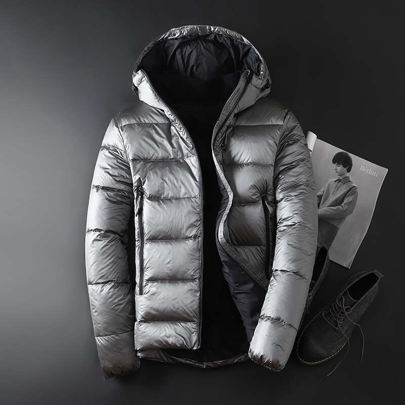 2019 New Harsh Winter White Goose Down Coat Double Hat For Men Thicken Outwear Windproof Hooded Size M-Xxxl