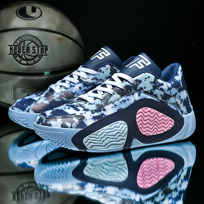 New basketball men's sports shoes , outdoor sports shoes, cement floor running shoes for teenagers and middle school students