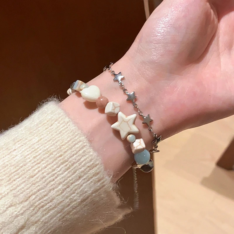 Fashion solar energy system bracelet star moon earth space planet charm bracelet mens bead personalized bracelet 241018