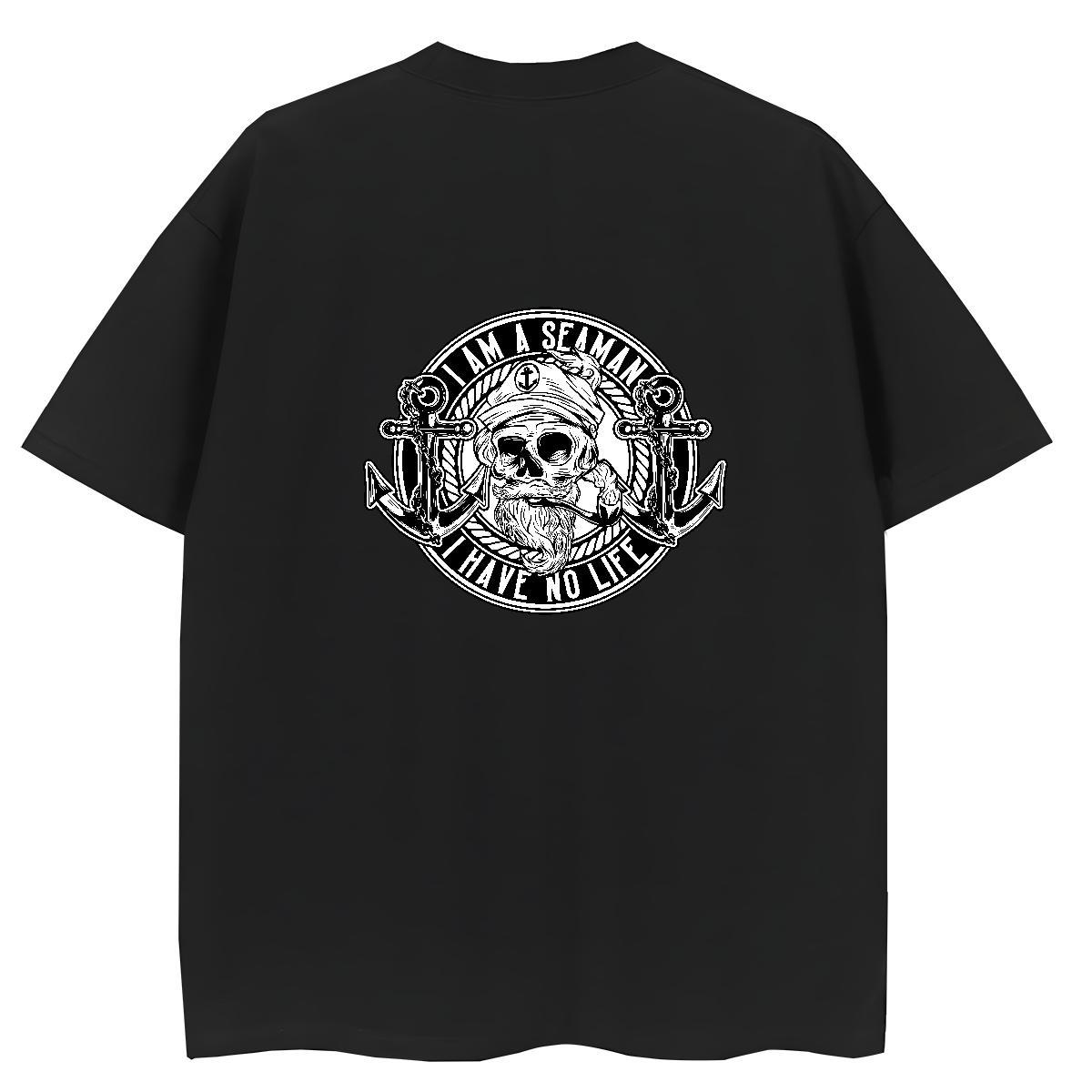 DIY Women T Shirts 100% Cotton 230g O Neck Short Sleeves Home Outdoor skull Tshirt for Man Woman 5A Plus Size Custom Top Shirts