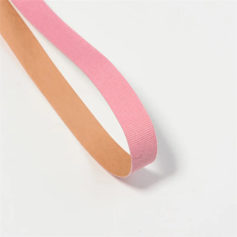 25 size colored adhesive Grosgrain ribbon as headband end adhesive tape ribbon for DIY hair tips 241018