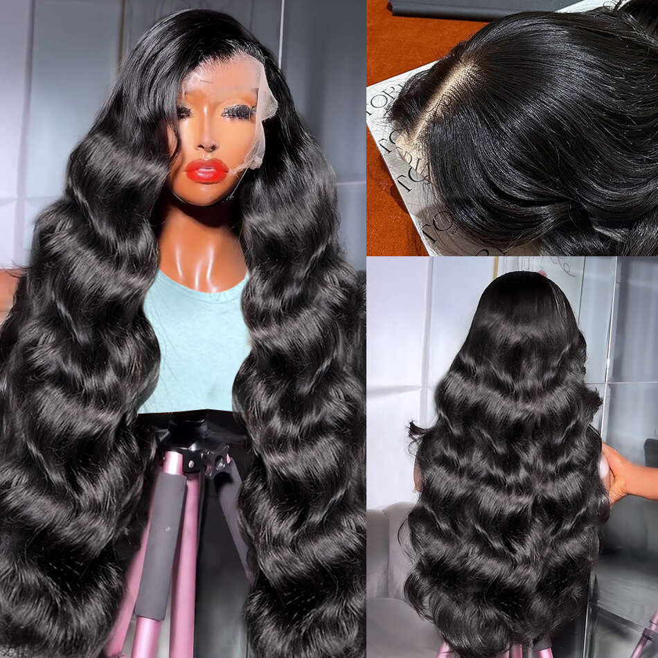 Luvin 30 Inch Body Wave Front 13x4 13x6 Lace Frontal Brazilian Wig Human Hair Wigs For Black Women