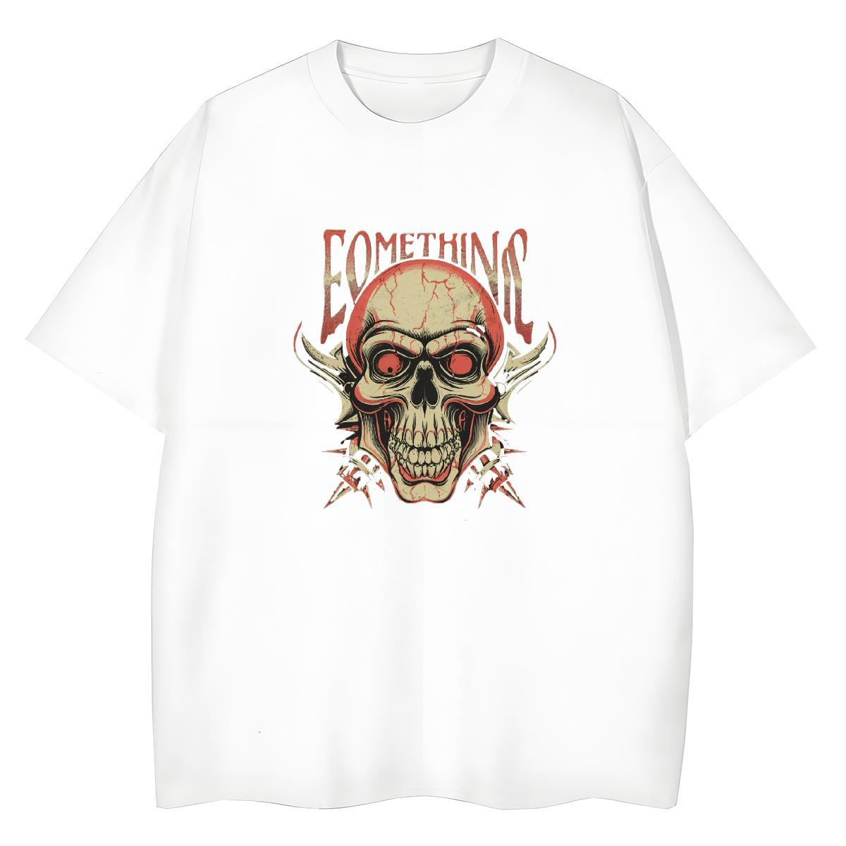 Brand T Shirt For Woman 230g Pure Cotton Comfortable Outdoor skull Womens Tshirts Wholesale Customized Polos